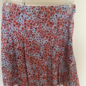 H&M Floral Flowy Skirt